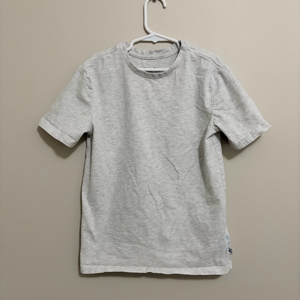 Tommy Bahama Light Gray Kids Tee Size 6/7